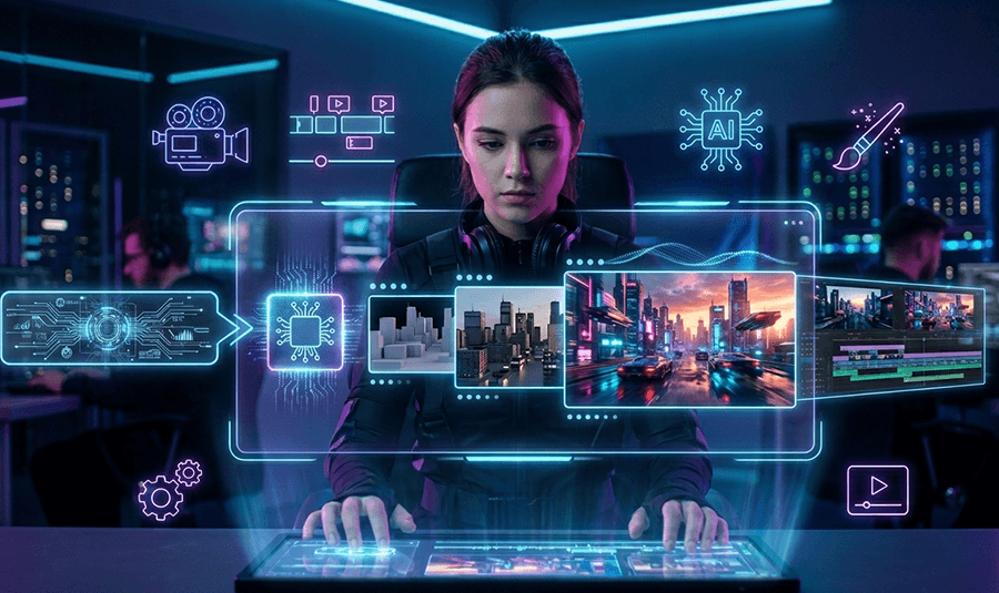 IA para vídeos em 2026: as melhores ferramentas para criar vídeos com inteligência artificial